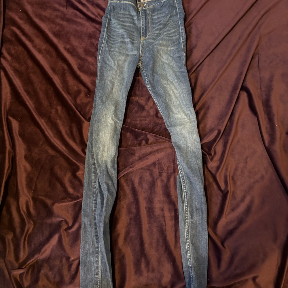 Blue Denim Skinny Jeans